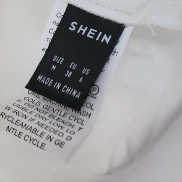 Crochet Daisy Insert Cottagecore Midi Dress - Picture 8 of 9